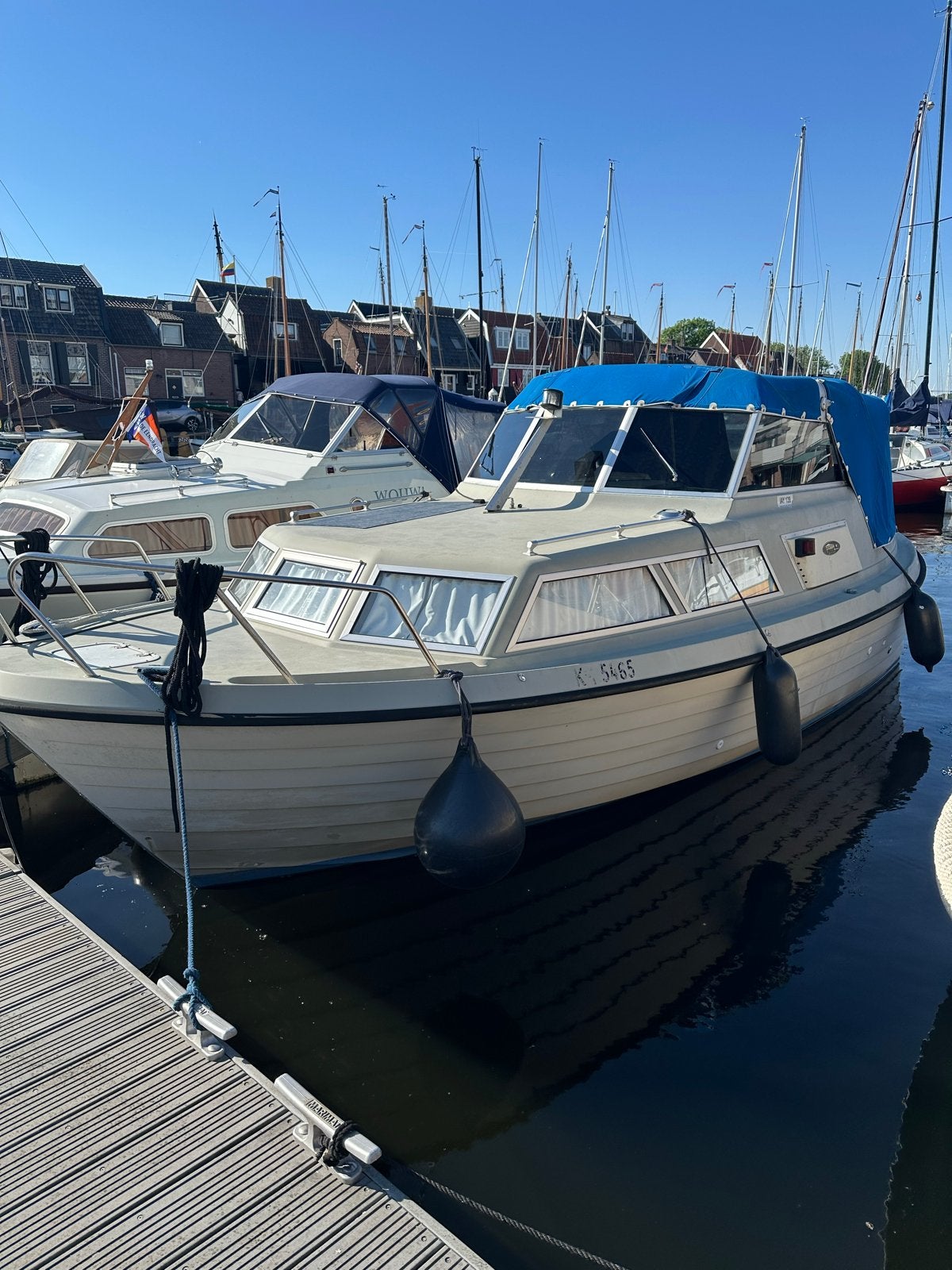 Polar 25  spitsgatter, Watersport en Boten, Ophalen, Overige merken, Gebruikt, Diesel