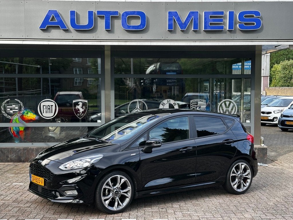 Ford FIESTA 1.0 EcoBoost ST-Line Navi Airco Telefoon Carplay, Voorwielaandrijving, Gebruikt, Euro 6, Origineel Nederlands