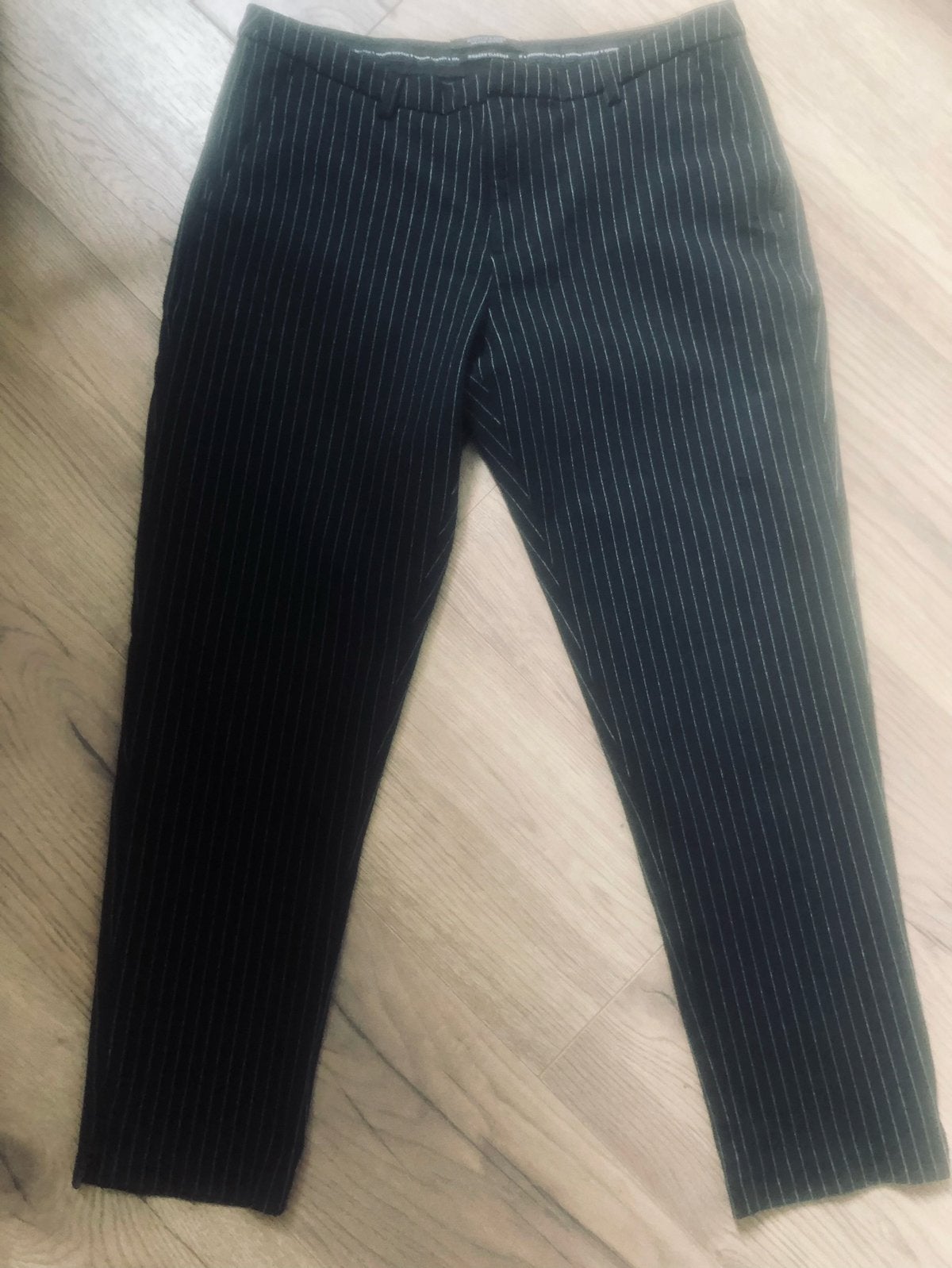 Scotch & Soda Maison Scotch gestreepte broek maat S, Zwart, Ophalen of Verzenden, Maat 36 (S), Lang