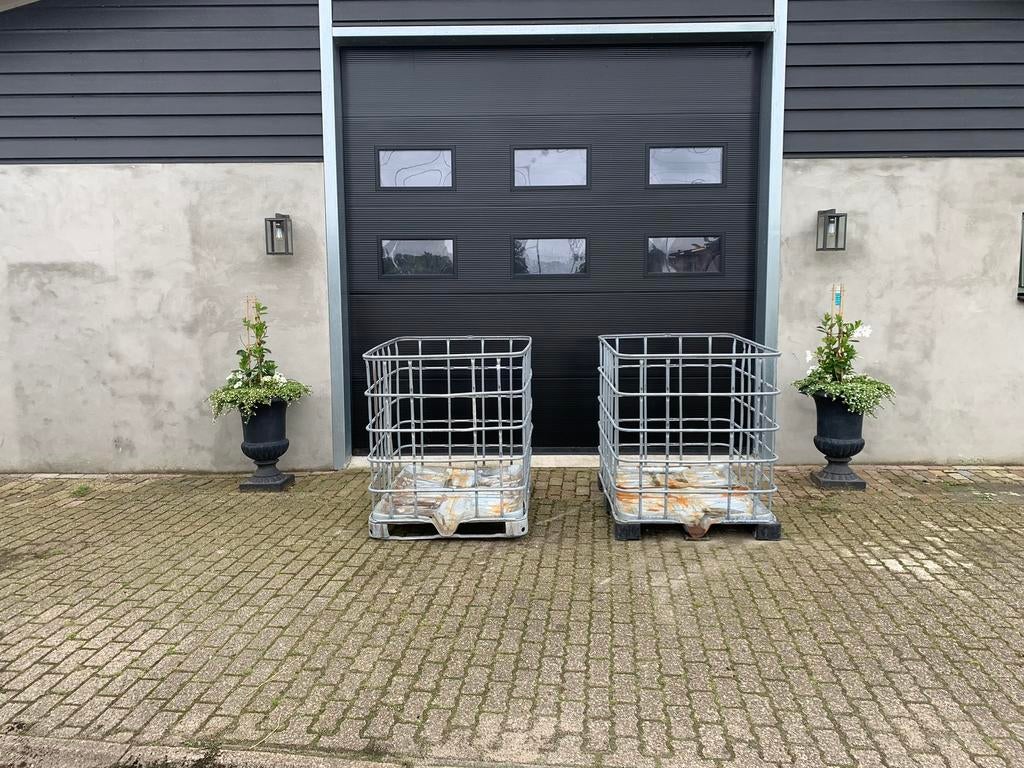 IBC hout of opslag kratten, Ophalen, 100 cm of meer, 60 cm of meer, 50 cm of meer