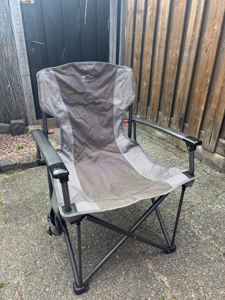 De Waard stoel nagenoeg NIEUW, Ophalen, Zo goed als nieuw, Campingstoel