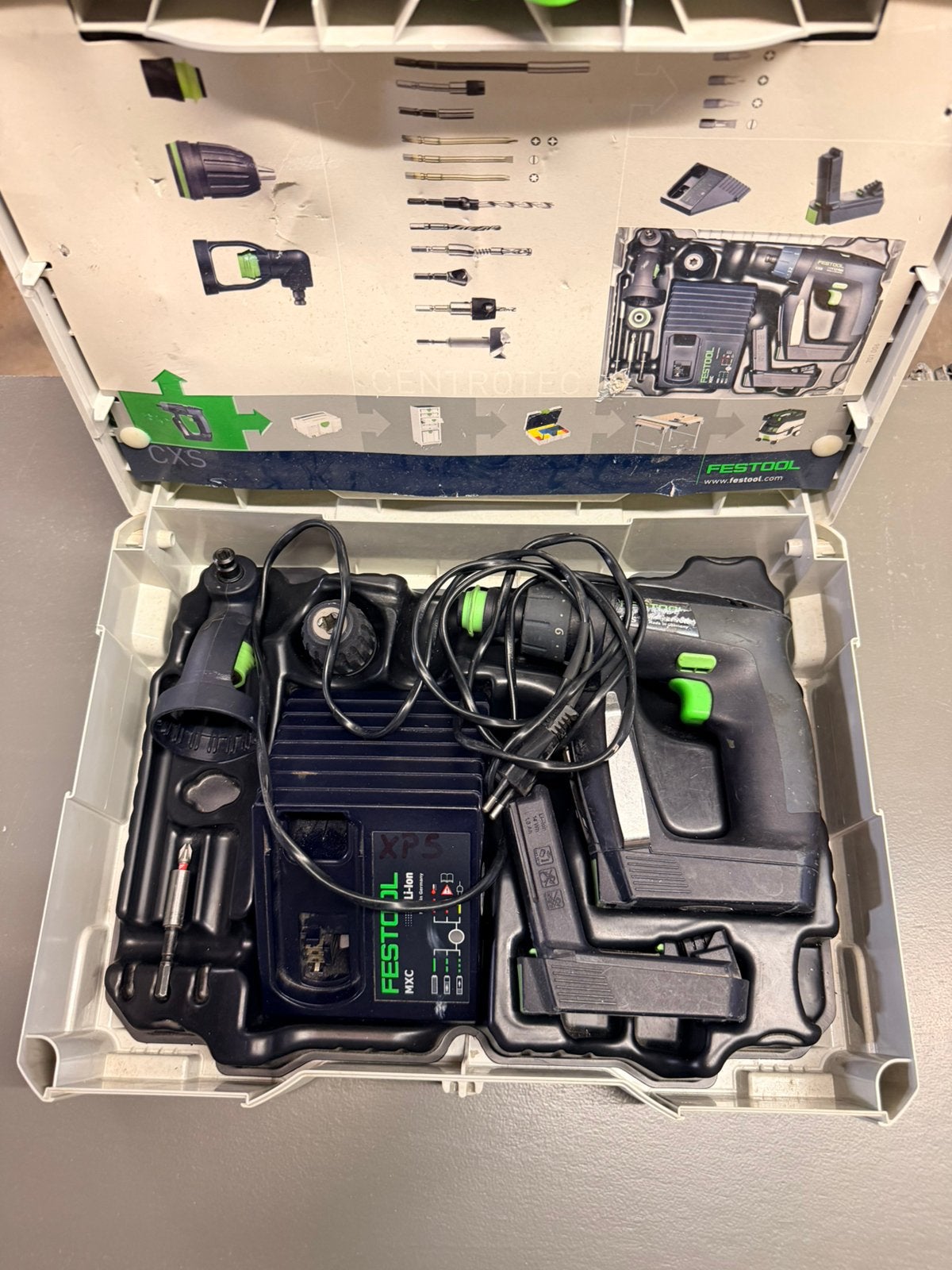 Festool CXS, Ophalen, Zo goed als nieuw