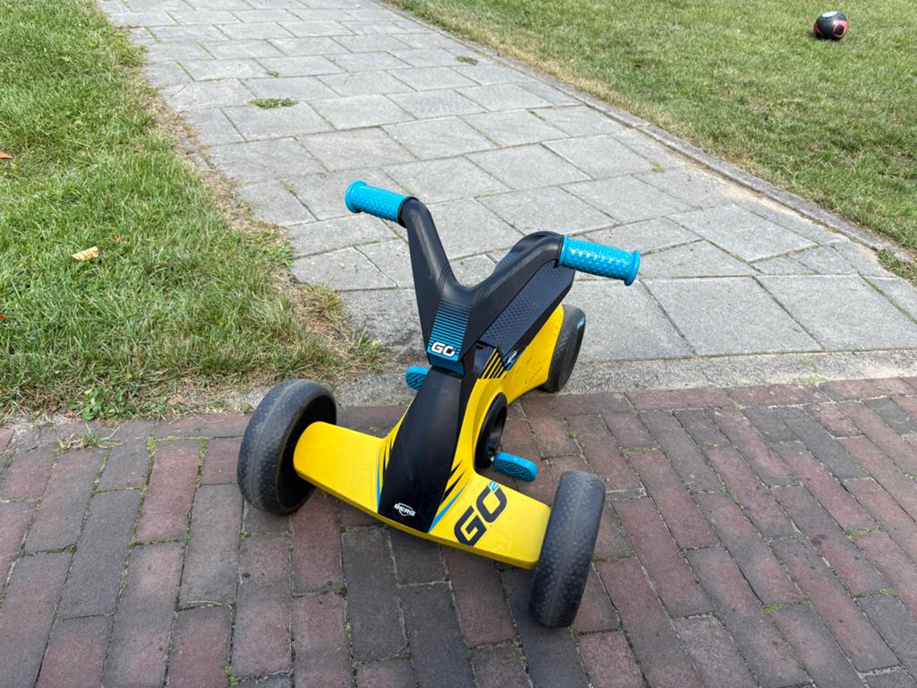 Berg Go loopfiets - Geel/Zwart, Ophalen, Zo goed als nieuw, Loopfiets