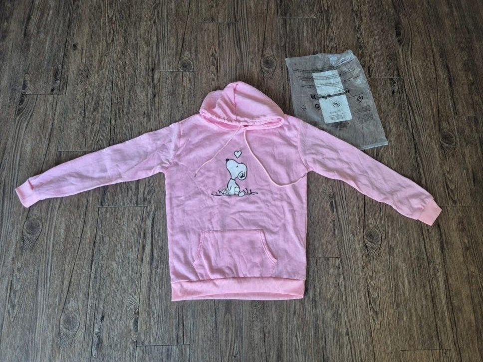 Nieuwe Roze Snoopy Hoodie - Maat S, Ophalen of Verzenden, Nieuw, Maat 36 (S), Roze