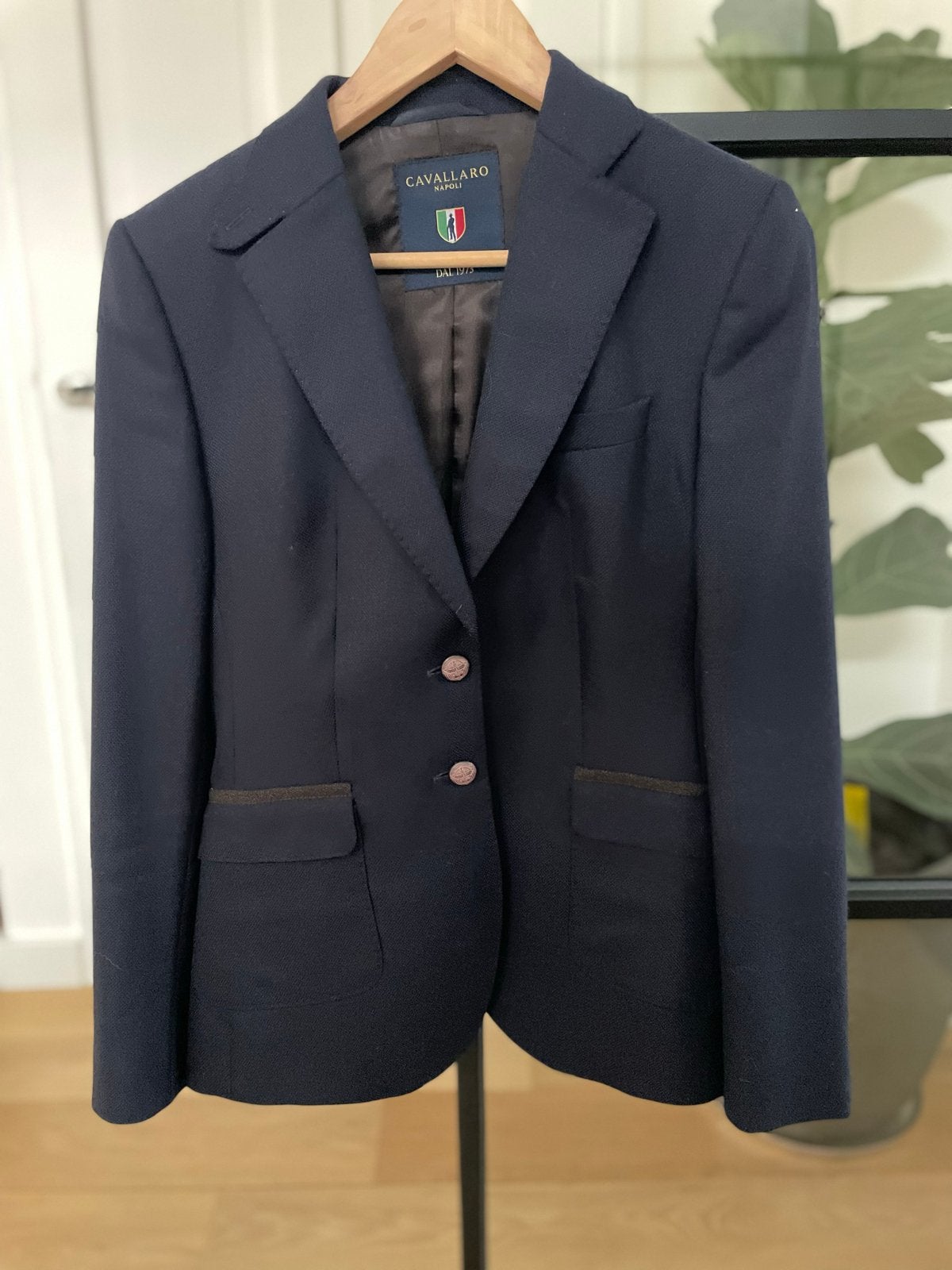 Cavallaro Napoli Colbert Dames Maat 40 Marineblauw, Maat 38/40 (M), Blauw, Ophalen of Verzenden, Zo goed als nieuw