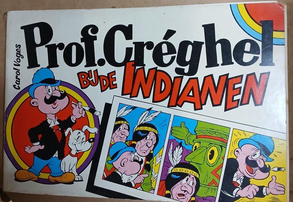 Prof. Créghel  - 2 boekjes, Meerdere stripboeken, Ophalen of Verzenden, Gelezen, Carol Voges