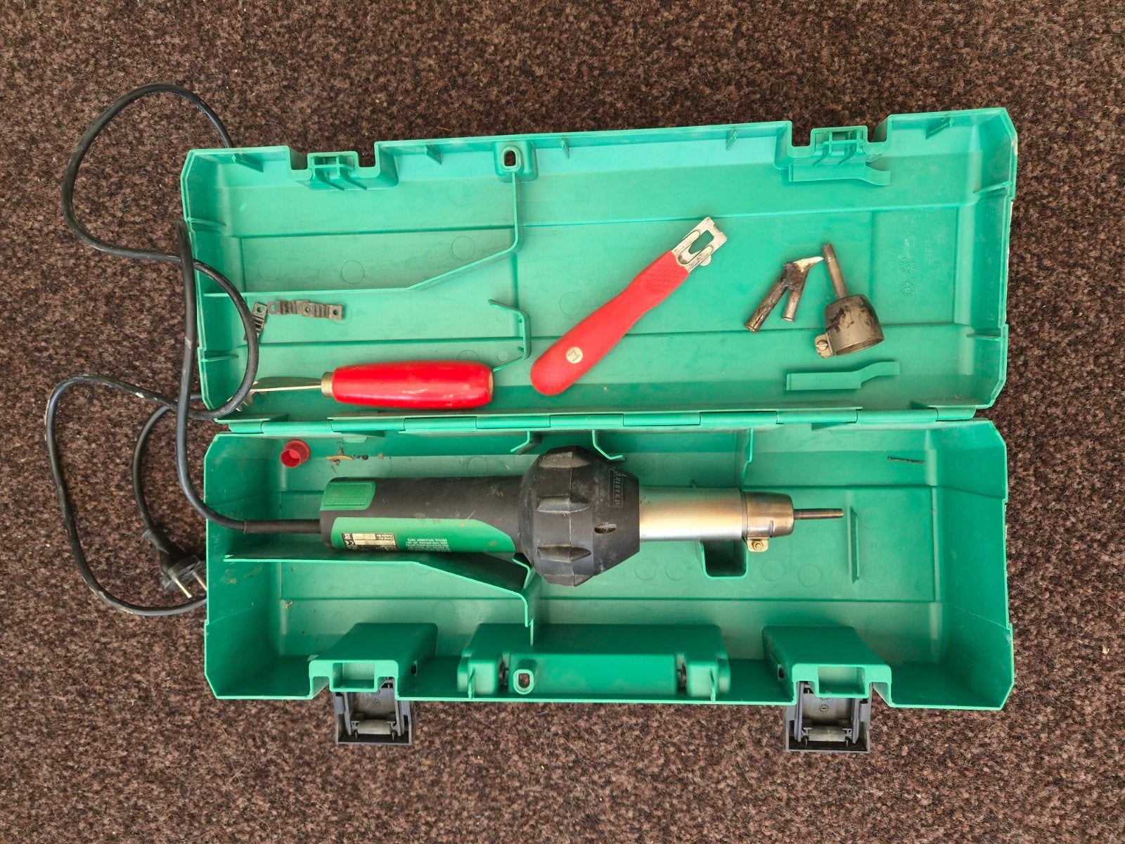 Leister lasföhn- warmeluchtbrander, Ophalen of Verzenden, Zo goed als nieuw, Overige typen, Overige merken