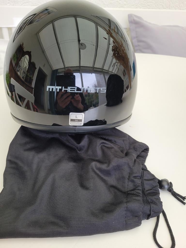 Scooter helm, Fietsen en Brommers, Ophalen of Verzenden, Zo goed als nieuw
