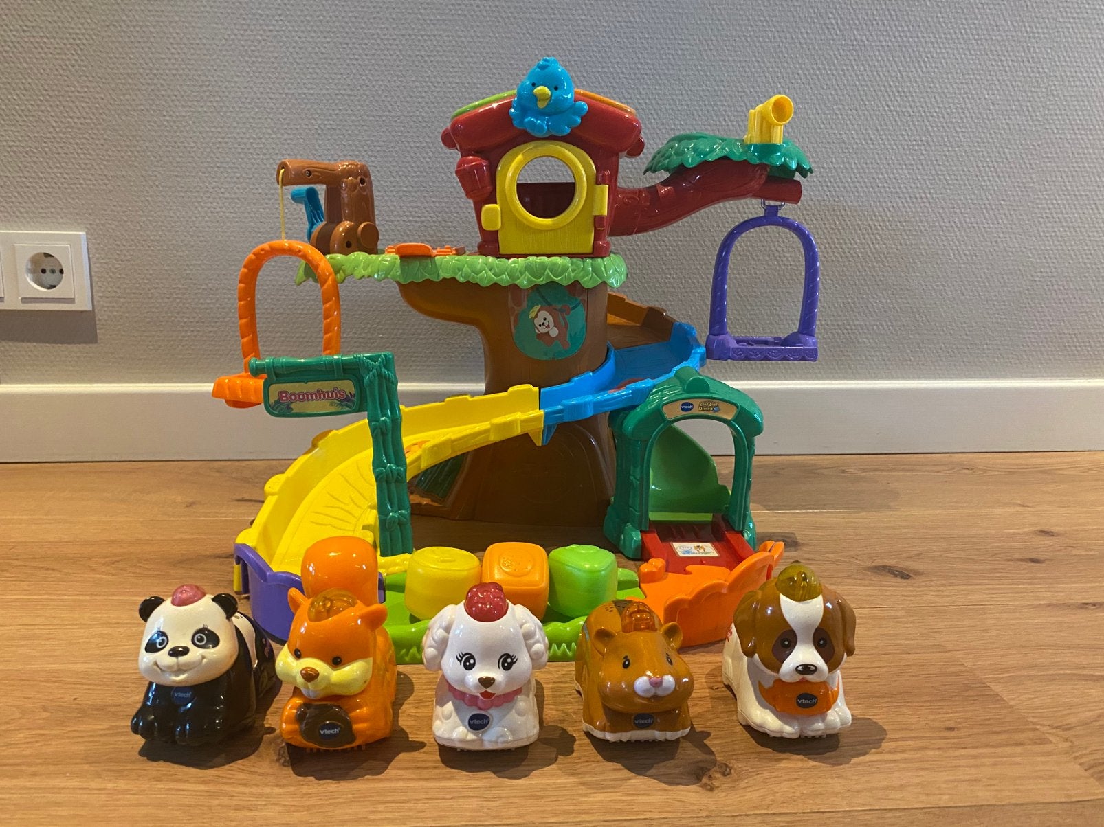 Zoef zoef dieren boomhut met extra dieren, Ophalen of Verzenden, Zo goed als nieuw