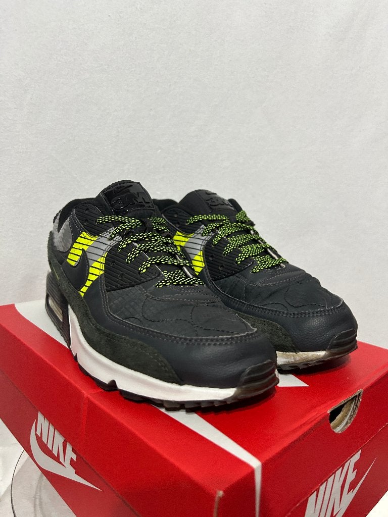 ALS NIEUW! Maat 45 - Nike Air Max 90 3M Pack, Verzenden, Zwart, Nike, Nike