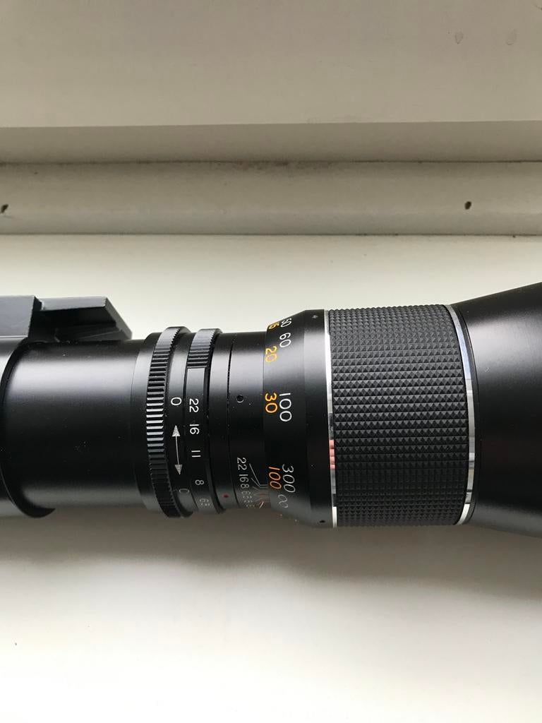 2 pentor fotolenzen 200 en 400 mm, Ophalen, Zo goed als nieuw, Telelens