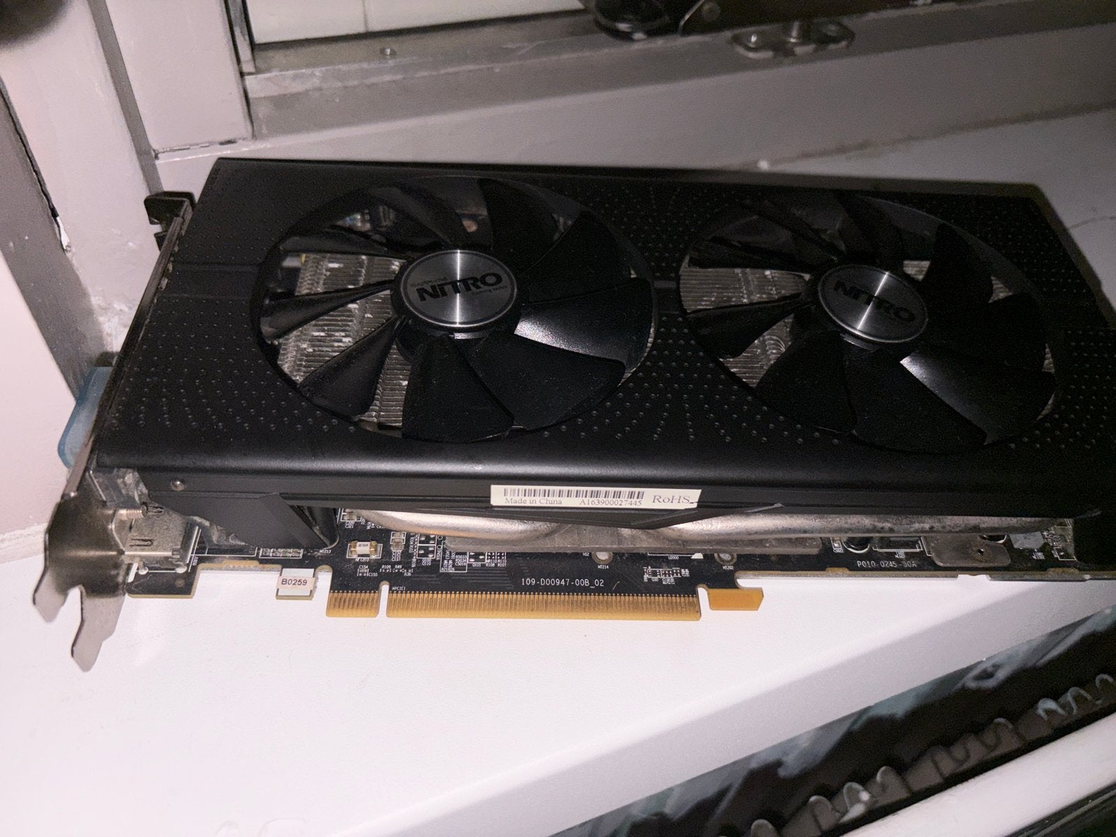 Sapphire Nitro AMD Radeon RX 470 4GB Videokaart, Computers en Software, Ophalen, PCI-Express 3, Gebruikt, GDDR5