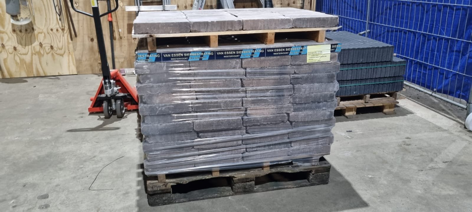 Bonte 20x30 klinker tegel 12,5 m2, Ophalen, Klinkers, Nieuw, 10 m² of meer