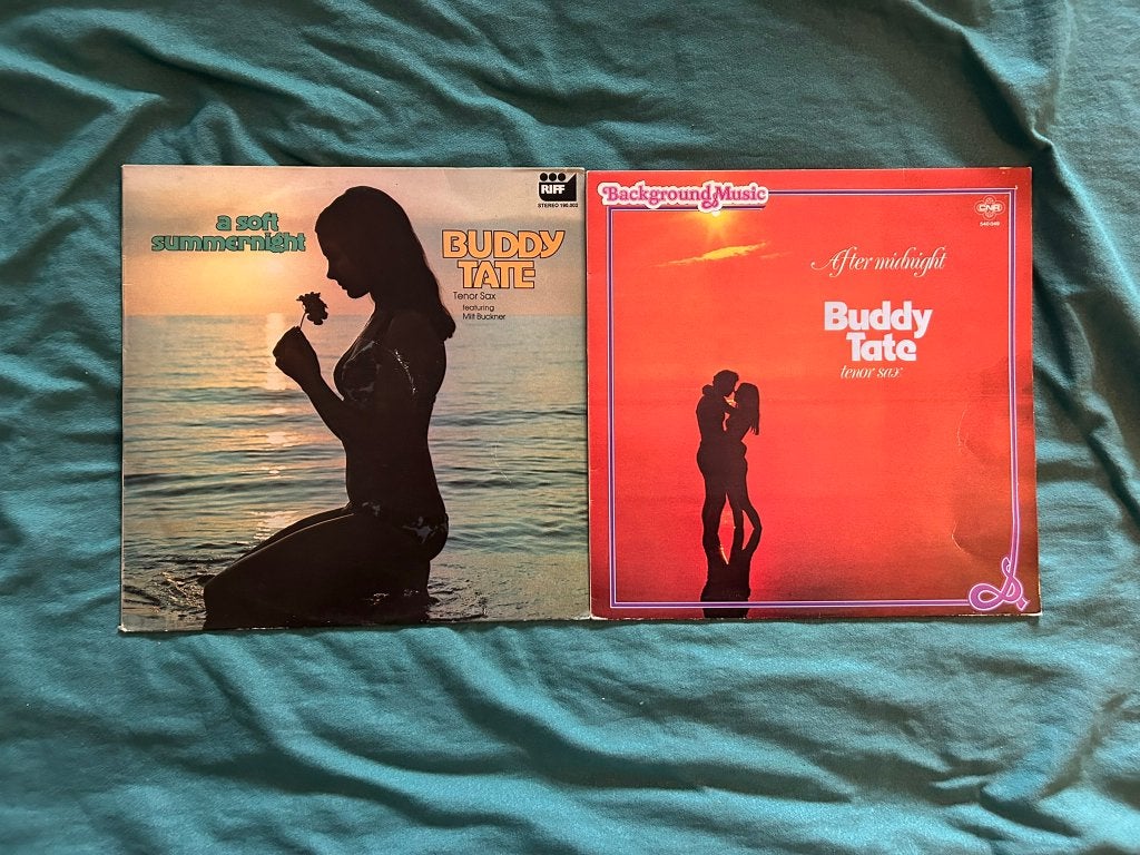 2 LP's Buddy Tate (ook per stuk te koop), Ophalen of Verzenden, Gebruikt, 12 inch, Jazz