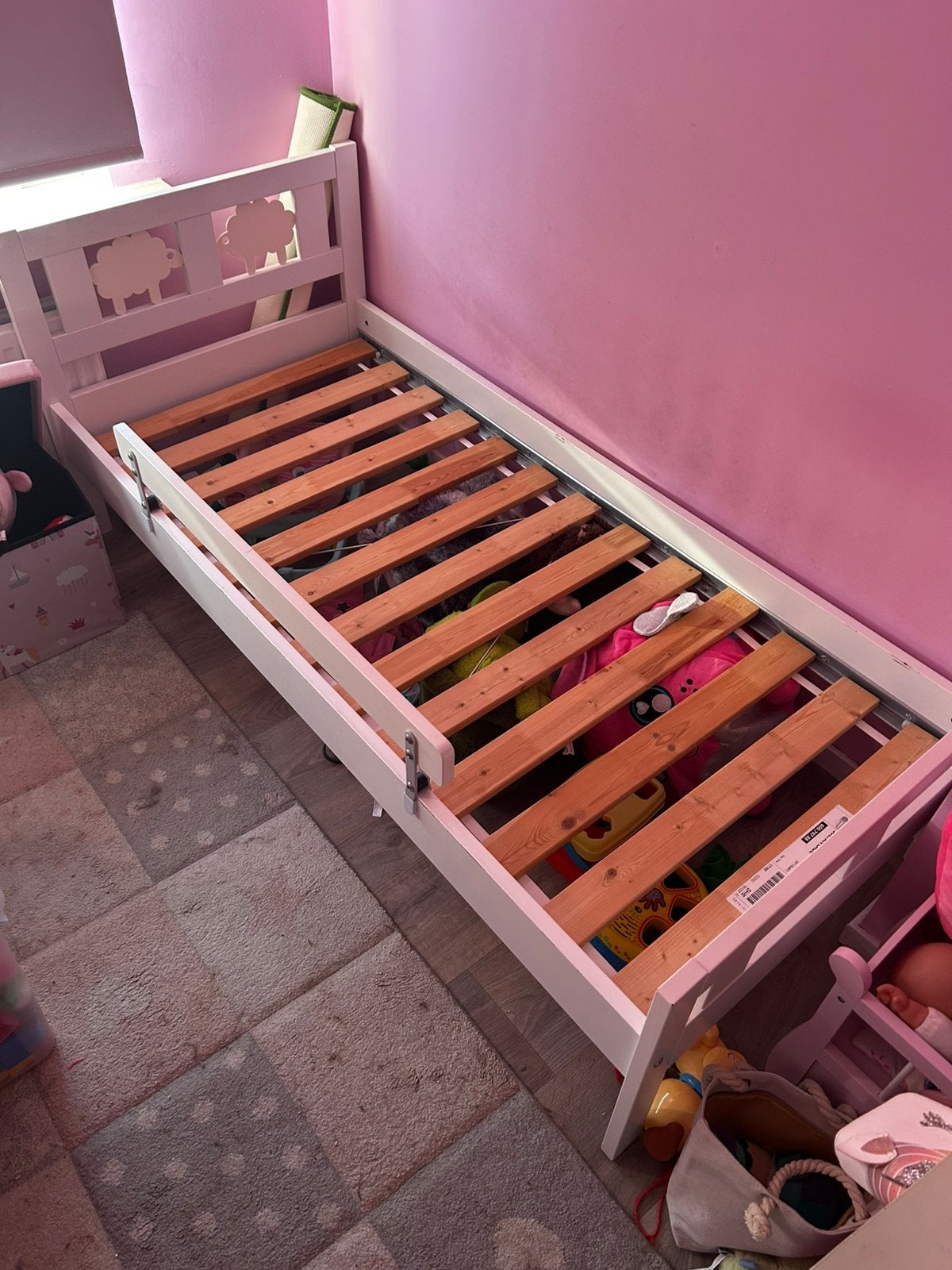 Peuterbed, Ophalen, Gebruikt, 70 tot 85 cm, 140 tot 160 cm