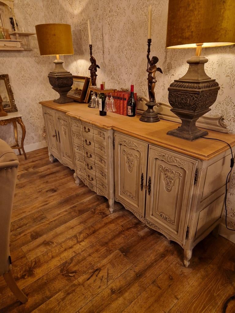 Schitterende dressoir, Ophalen of Verzenden, Zo goed als nieuw, 25 tot 50 cm, 200 cm of meer