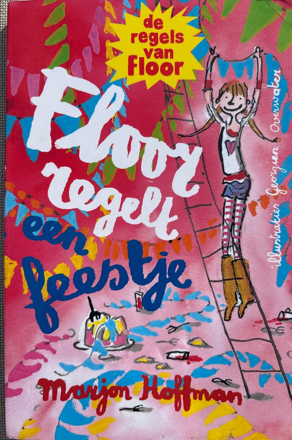 Floor regelt een feestje - De regels van Floor, Boeken, Ophalen of Verzenden, Zo goed als nieuw, Fictie algemeen