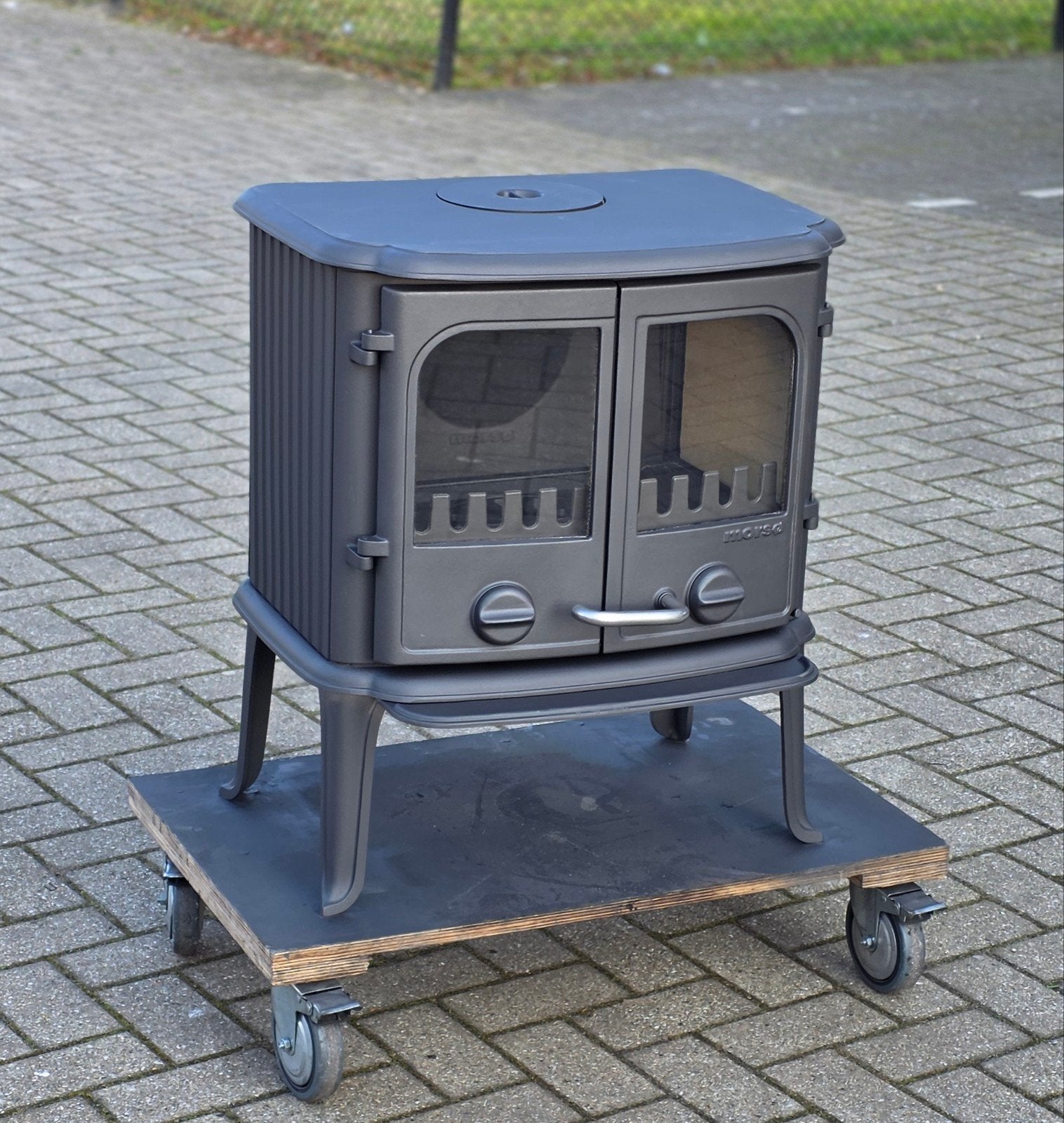 Houtkachel Morso 2110, Houtkachel, Ophalen of Verzenden, Zo goed als nieuw, Vrijstaand