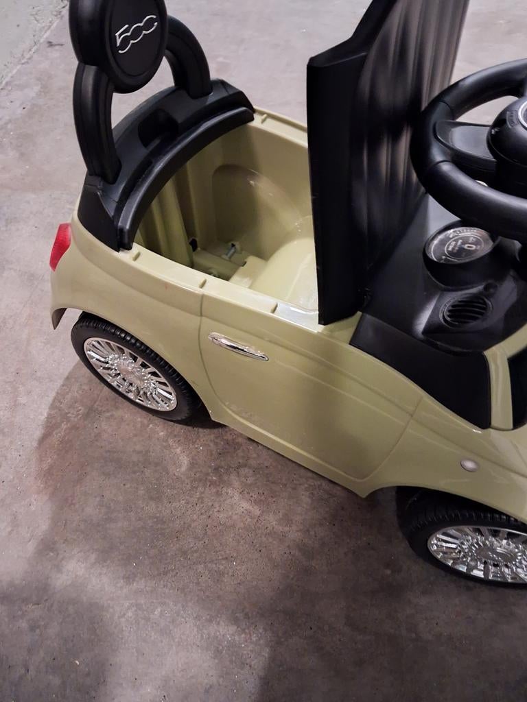 Loopauto fiat 500, Ophalen
