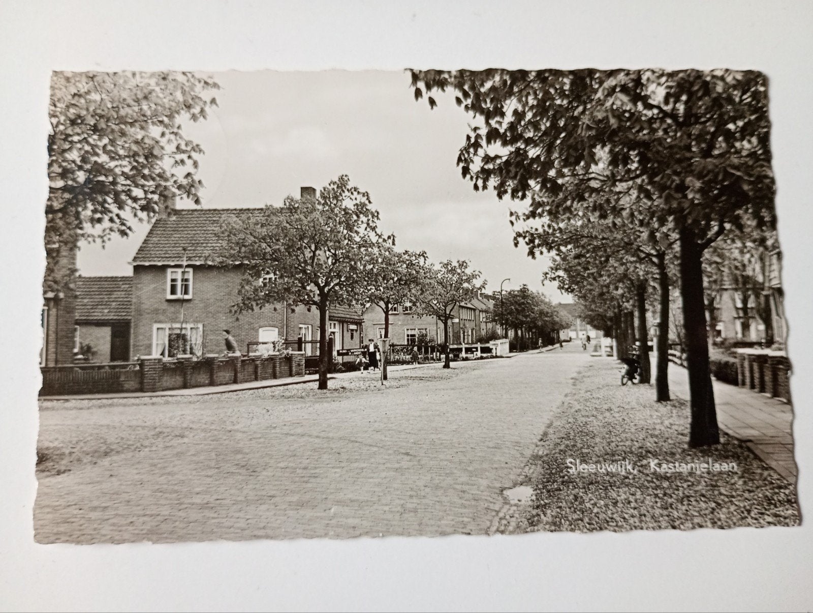 Sleeuwijk bij Gorinchem Kastanjelaan 1961, Ophalen of Verzenden, 1960 tot 1980, Gelopen, Noord-Brabant
