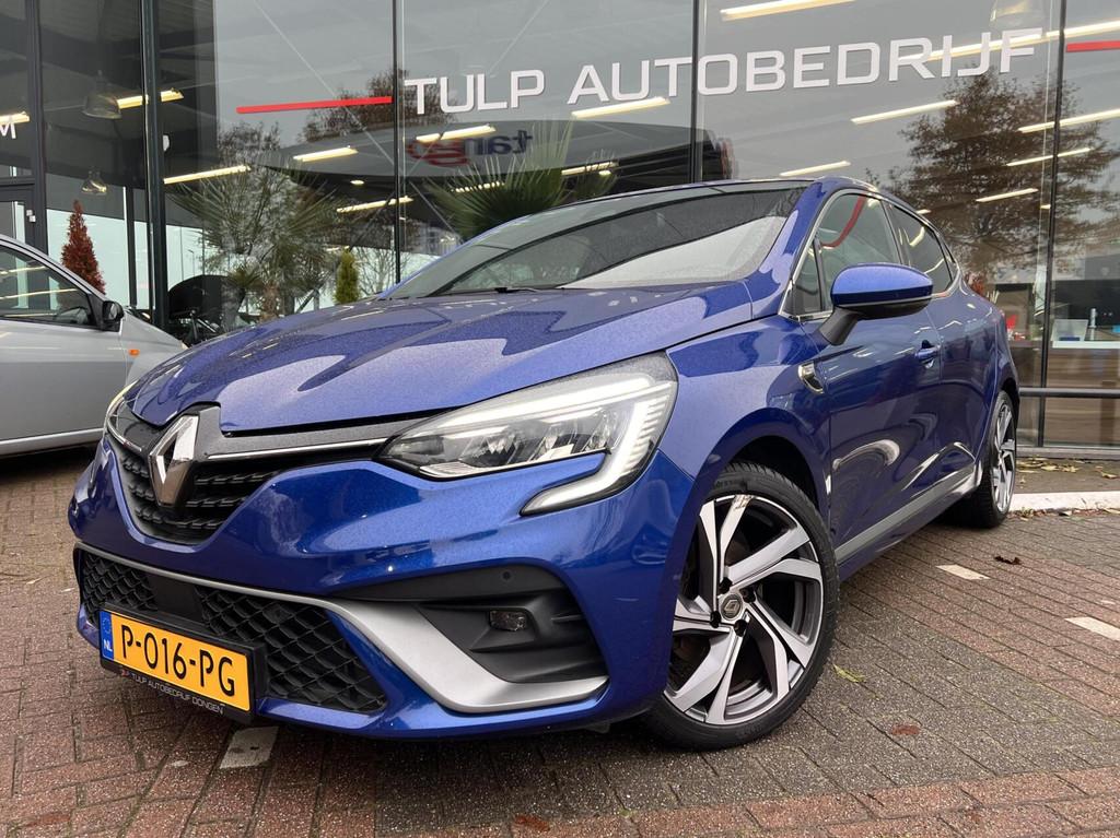 Renault Clio 1.3 TCe R.S. Line Clima Cruise Navi Dealeronder, Auto's, Renault, Gebruikt, 4 cilinders, 1133 kg, Blauw
