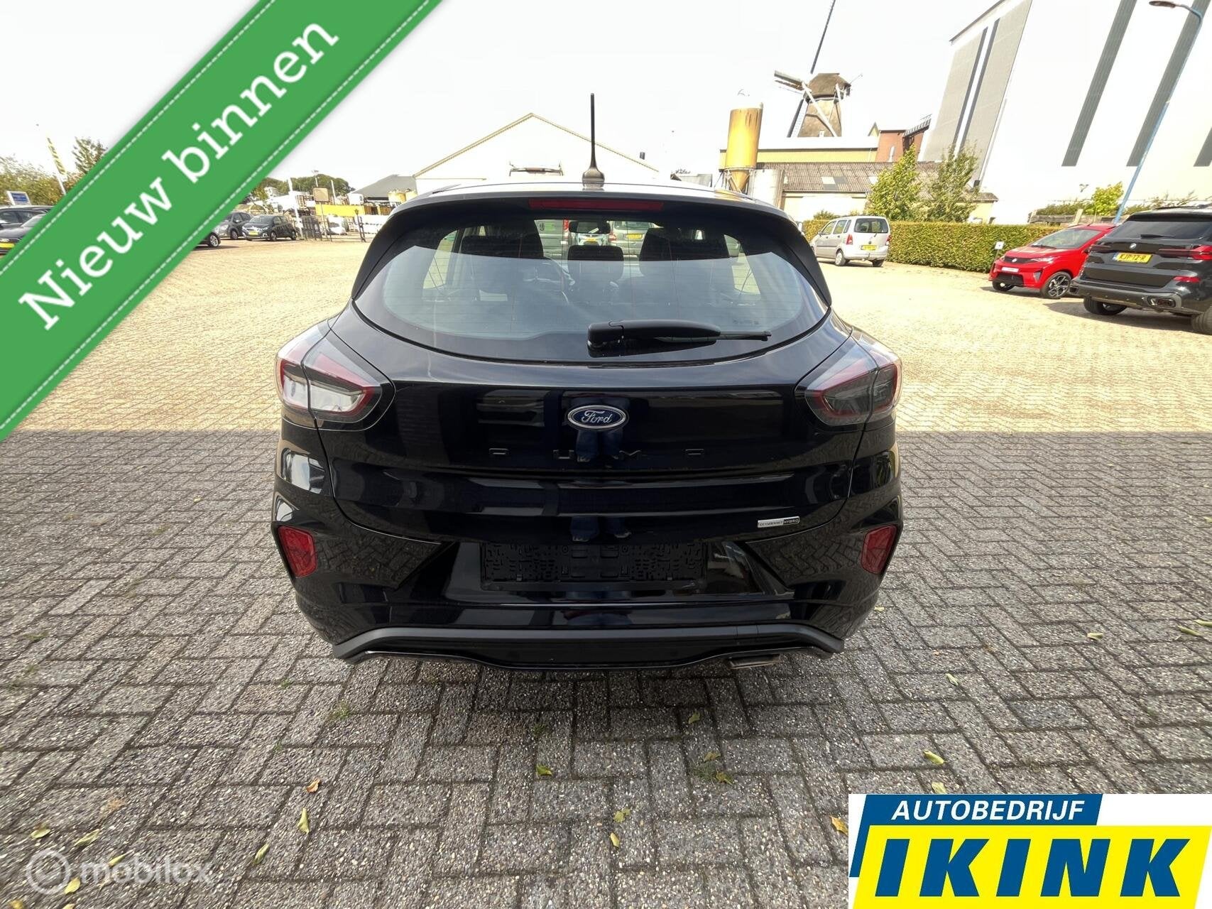 Ford Puma 1.0 EcoBoost Hybrid, Stof, Met garantie (alle), Zwart, 665 kg
