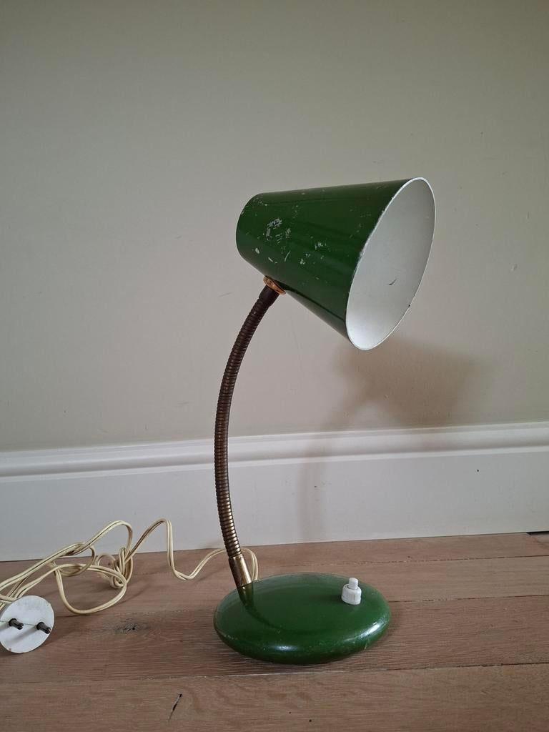 Vintage bureaulamp, Ophalen of Verzenden, Minder dan 50 cm