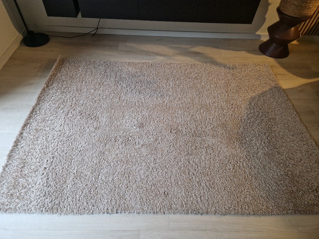 Vloerkleed, Ophalen, Beige, 150 tot 200 cm, 200 cm of meer