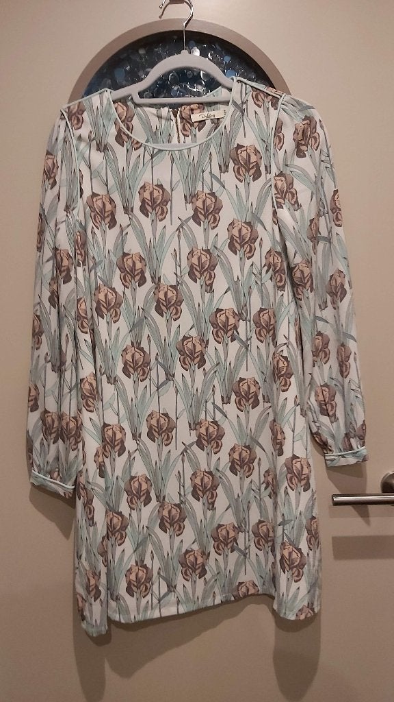 Darling London jurk met bloemenprint - Maat 38, Maat 38/40 (M), Meerkleurig, Ophalen of Verzenden, Zo goed als nieuw