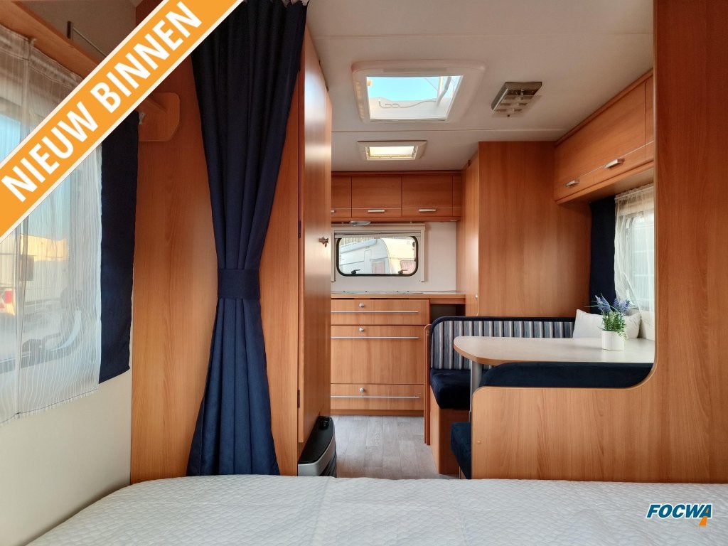 Caravelair Antares 420 AMF Quattro Dwarsbed Zit Tent Toilet, Caravans en Kamperen, Bedrijf, Treinzit, 750 - 1000 kg, 4 tot 5 meter