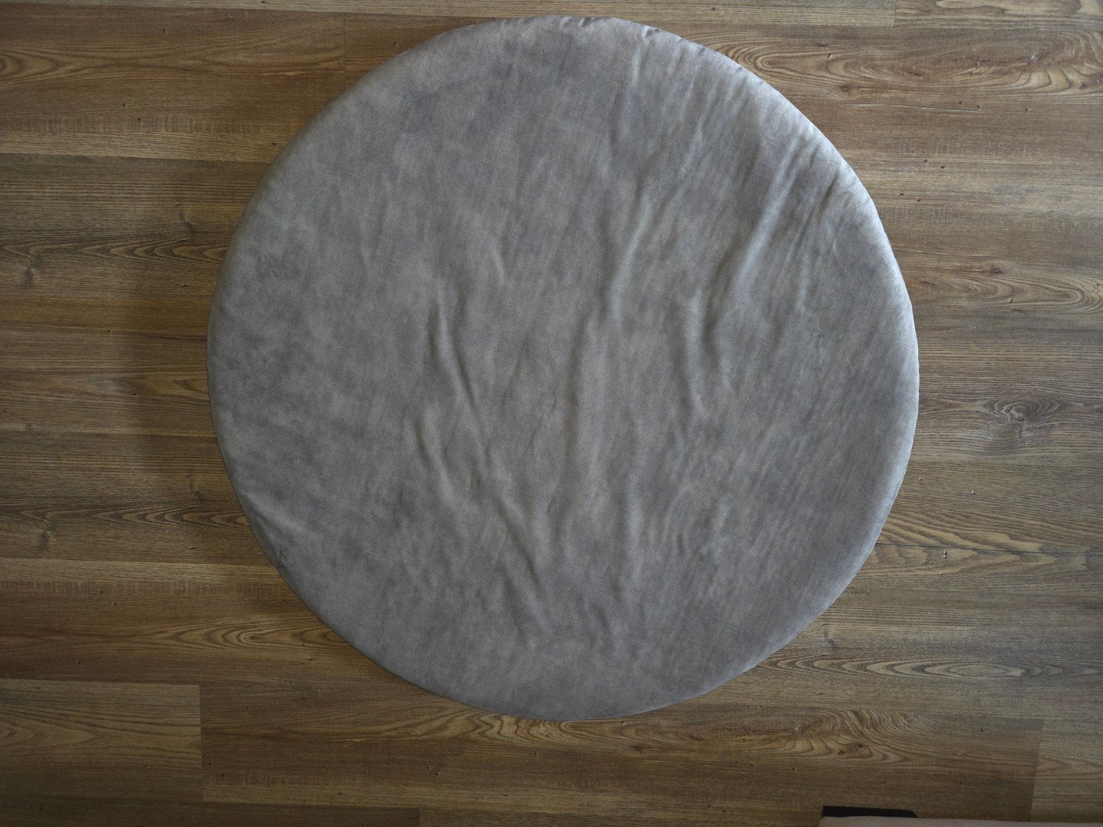 Boxmatras Pretura rond Boxkleed Tencel, Ophalen, Zo goed als nieuw, Rond, Boxkleed