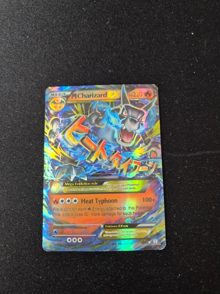 M Charizard EX #12 Pokemon Generations Foil Kaart, Ophalen of Verzenden, Gebruikt, Losse kaart, Foil