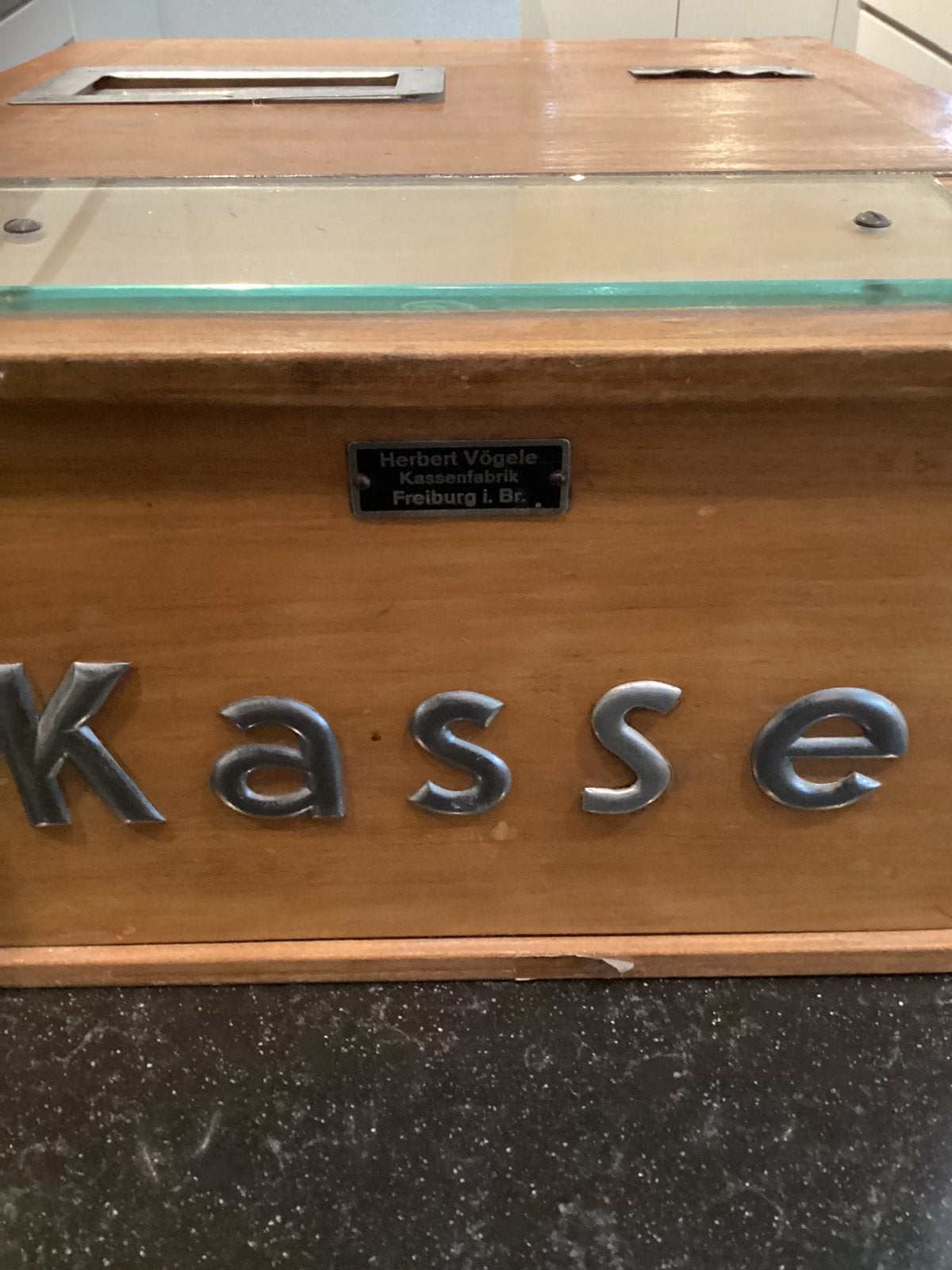 Mooie oude kassa, Ophalen, Zo goed als nieuw, Minder dan 50 cm