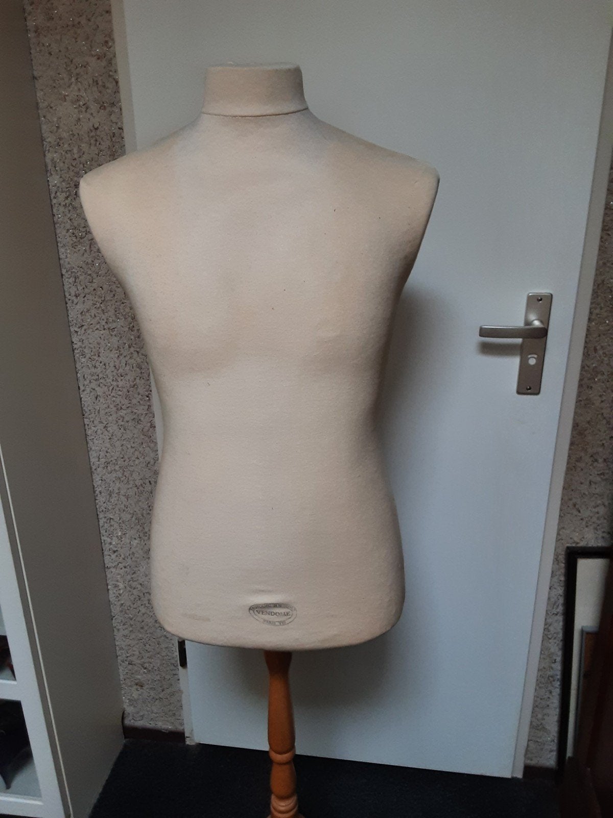 Heren etalagepop / paspop - Vendome Paris - 143 cm, Verzamelen, Ophalen of Verzenden, Gebruikt, Overige typen, Vendome Paris