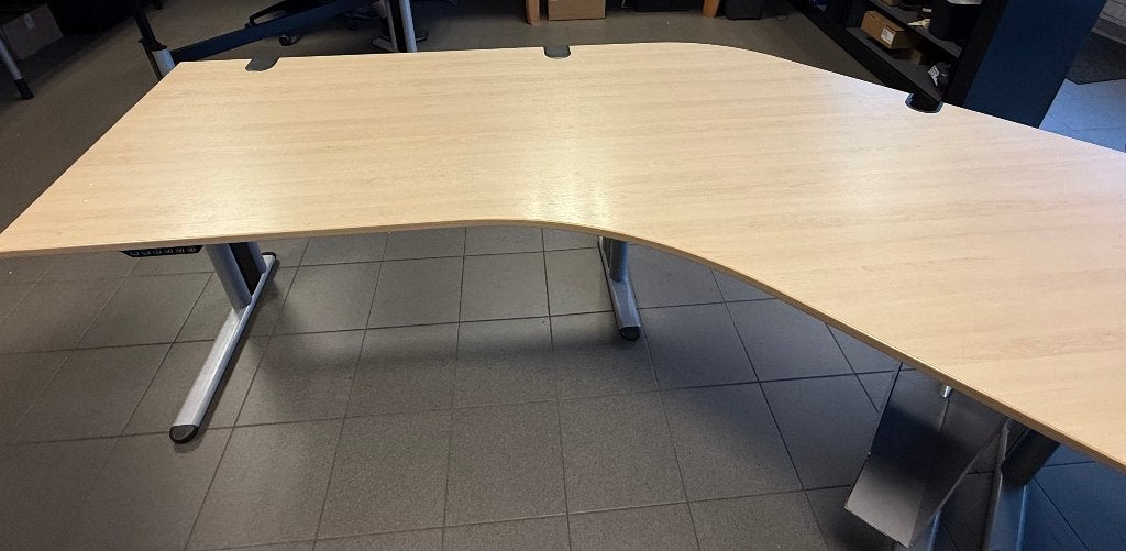 Verstelbaar bureau, Huis en Inrichting, Ophalen, Zit-sta bureau, Gebruikt, In hoogte verstelbaar