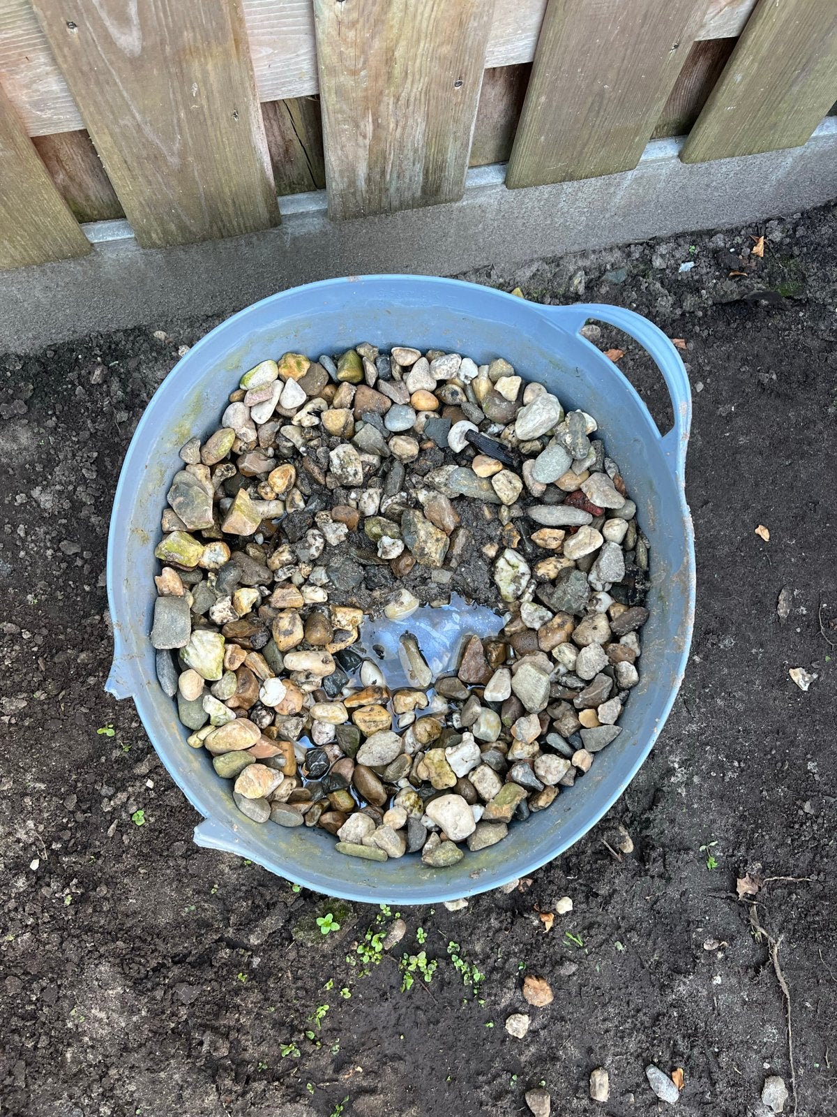 Gratis kiezelstenen voor in de tuin, Ophalen, Gebruikt, Multi, Grind