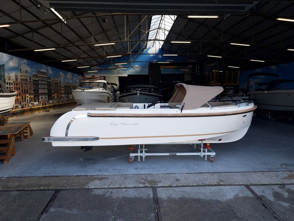 Lago Amore 606 Tender | 30PK Suzuki | Nieuwstaat incl., Tender, Gebruikt, Overige brandstoffen, Lago Amore