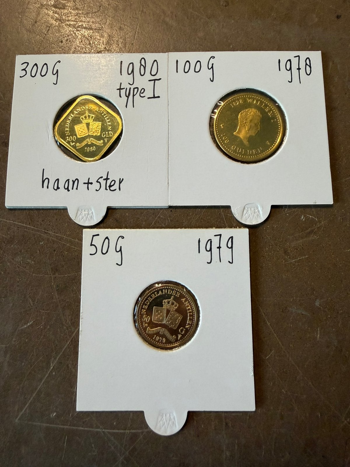 Div goud Nederlandse Antillen, Ophalen of Verzenden, Koningin Beatrix, Setje, Goud