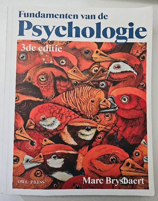 Fundamenten van de Psychologie - 9789463936354, Zo goed als nieuw, Overige onderwerpen, Ophalen of Verzenden, Marc Brysbaert