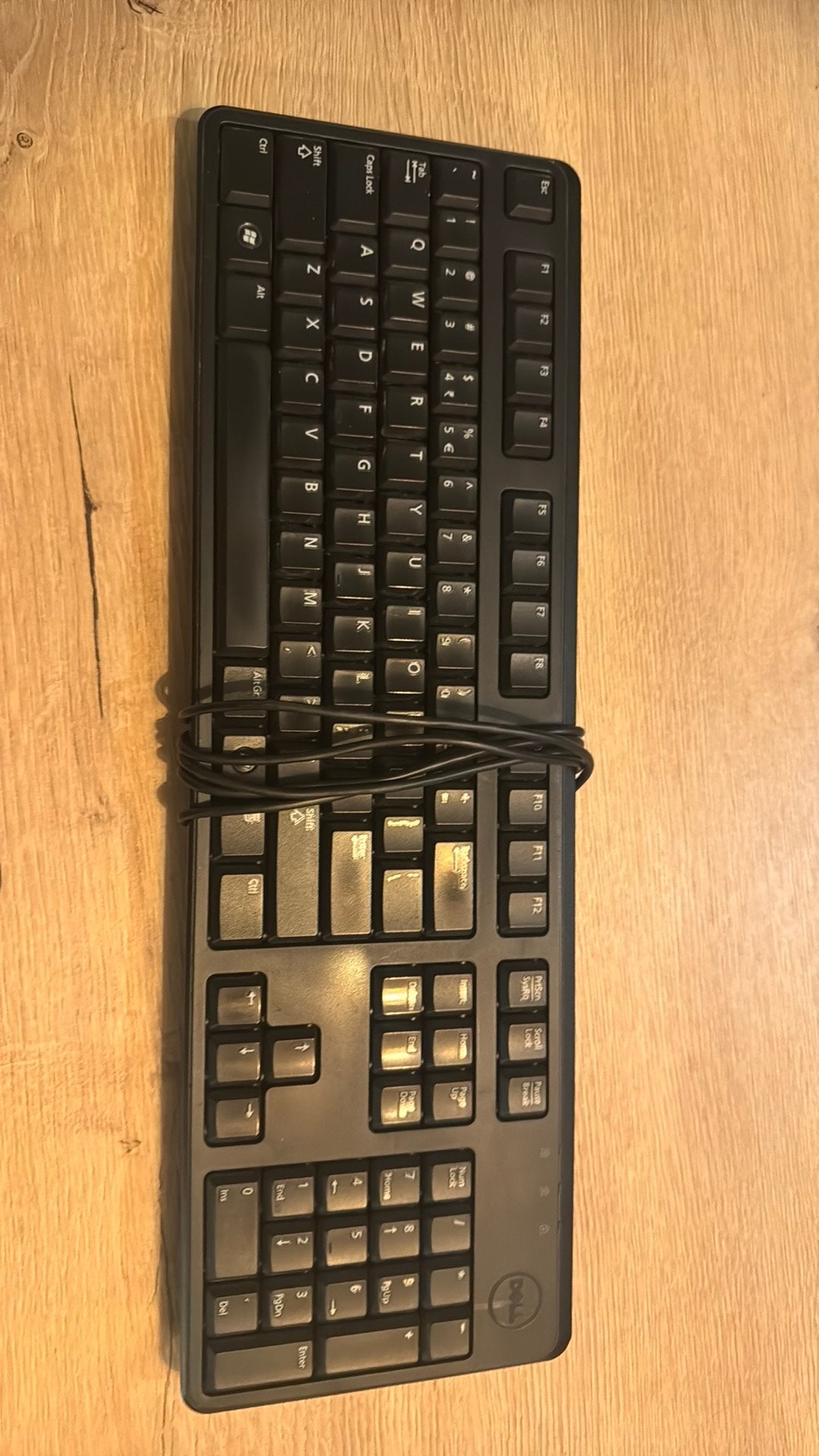 Toetsenbord Dell  en muis Logitech, gratis, Computers en Software, Ophalen, Zo goed als nieuw