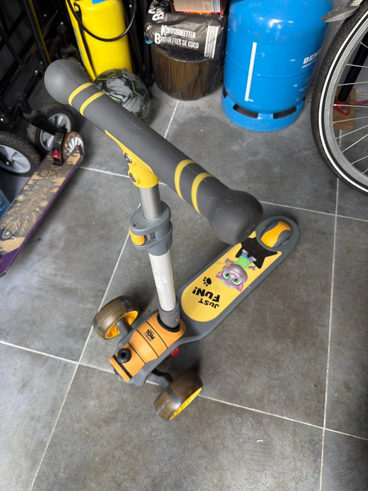 Leuke step voor kinderen - Just Fun, Ophalen of Verzenden, Zo goed als nieuw, Gewone step