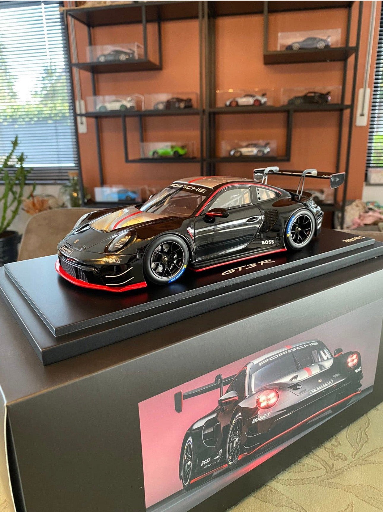 Porsche Spark 1:18 GT3R, Ophalen of Verzenden, Zo goed als nieuw, Overige merken