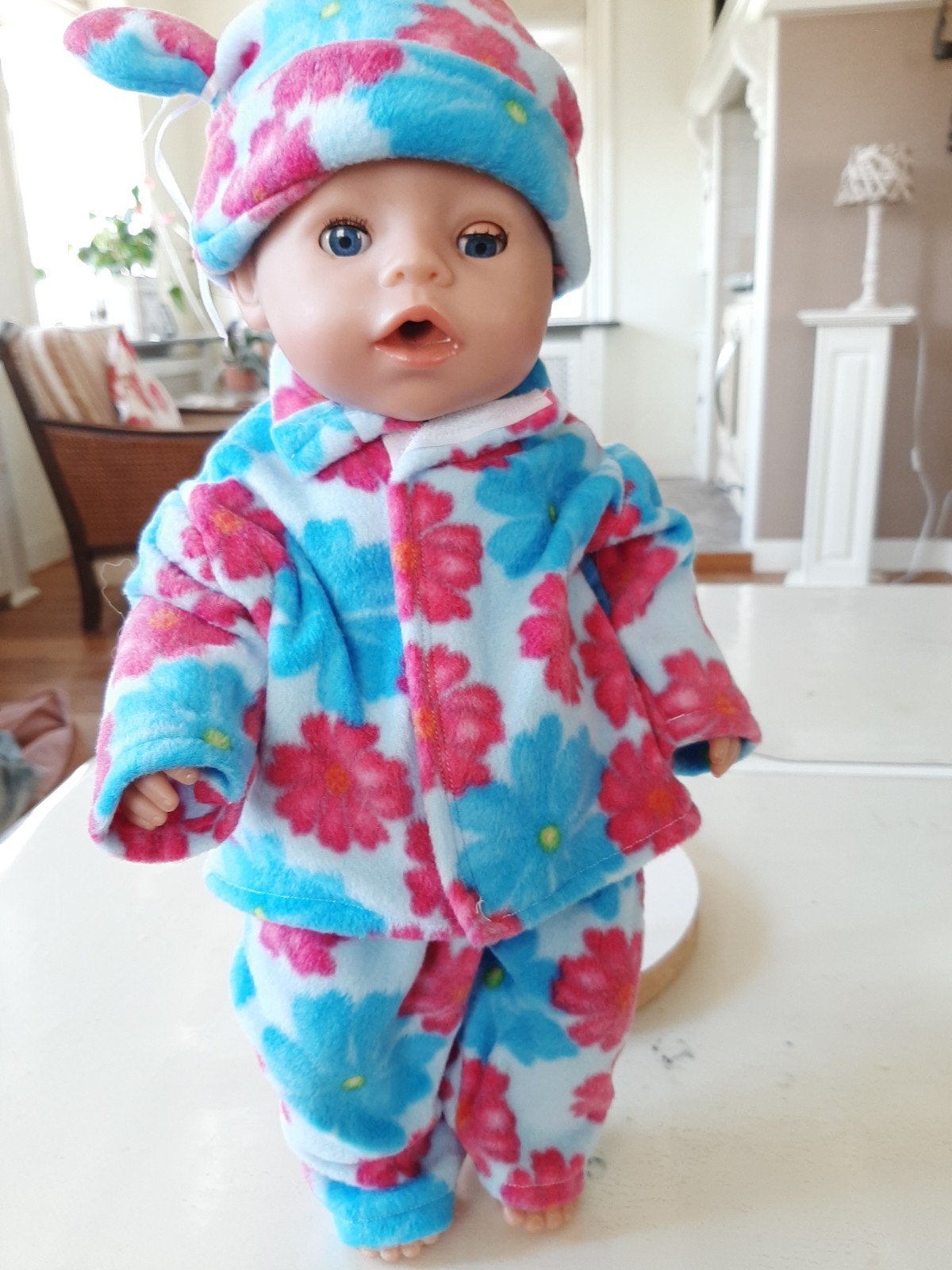 Warme fleece set baby born pop, Kinderen en Baby's, Speelgoed | Poppen, Ophalen of Verzenden, Nieuw, Babypop