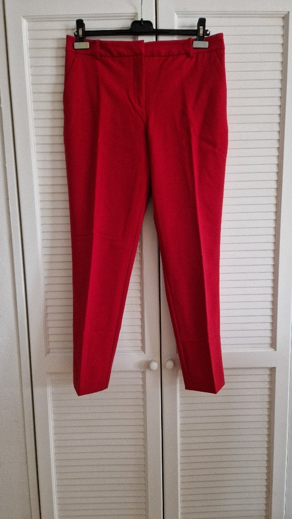 Broek C&A maat 40, Nieuw, Lang, C&A, Rood