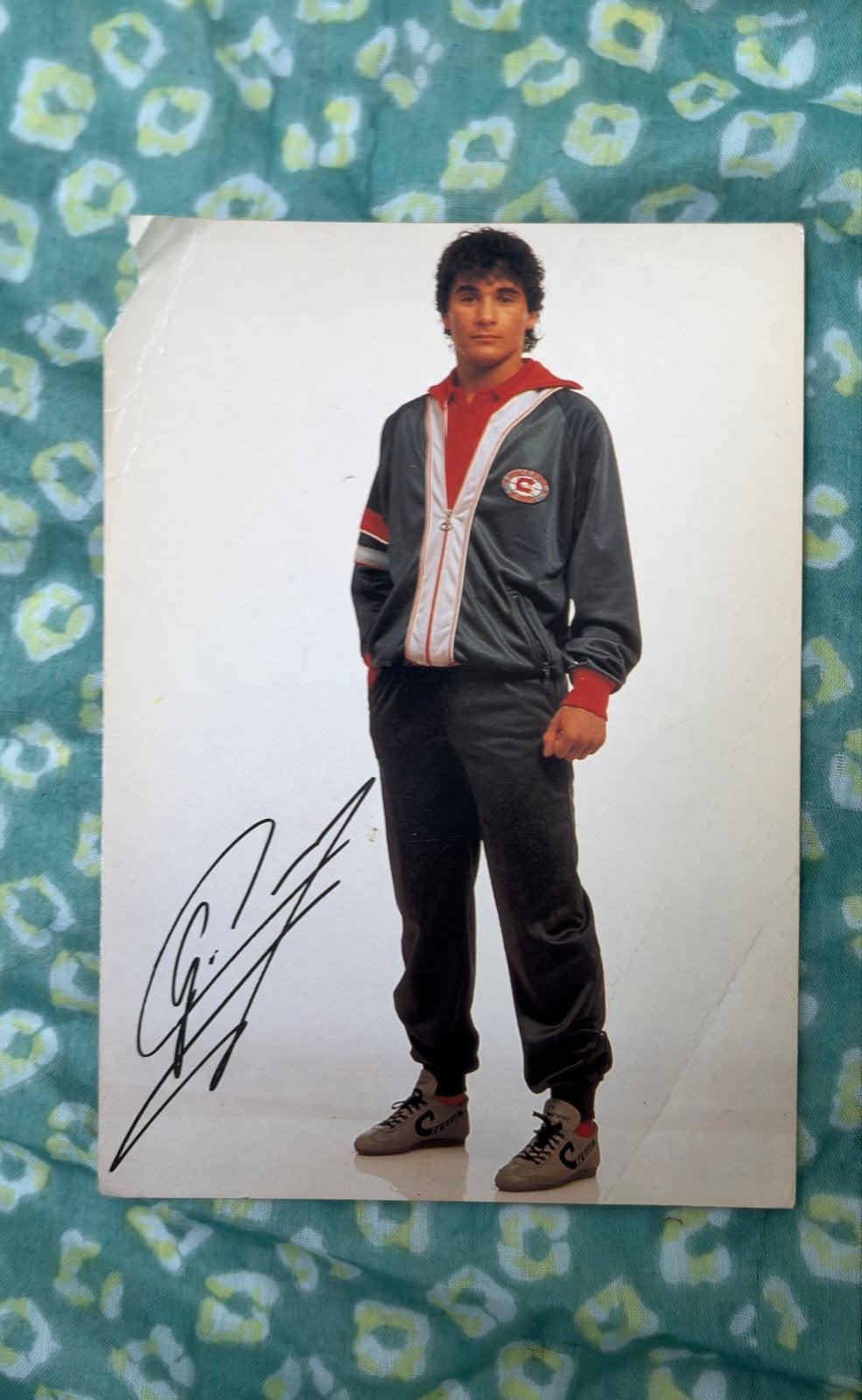 Vintage Sparta Voetbalkaart Gesigneerd Cruyff Sports, Ophalen of Verzenden, Gebruikt, Sparta, Spelerskaart
