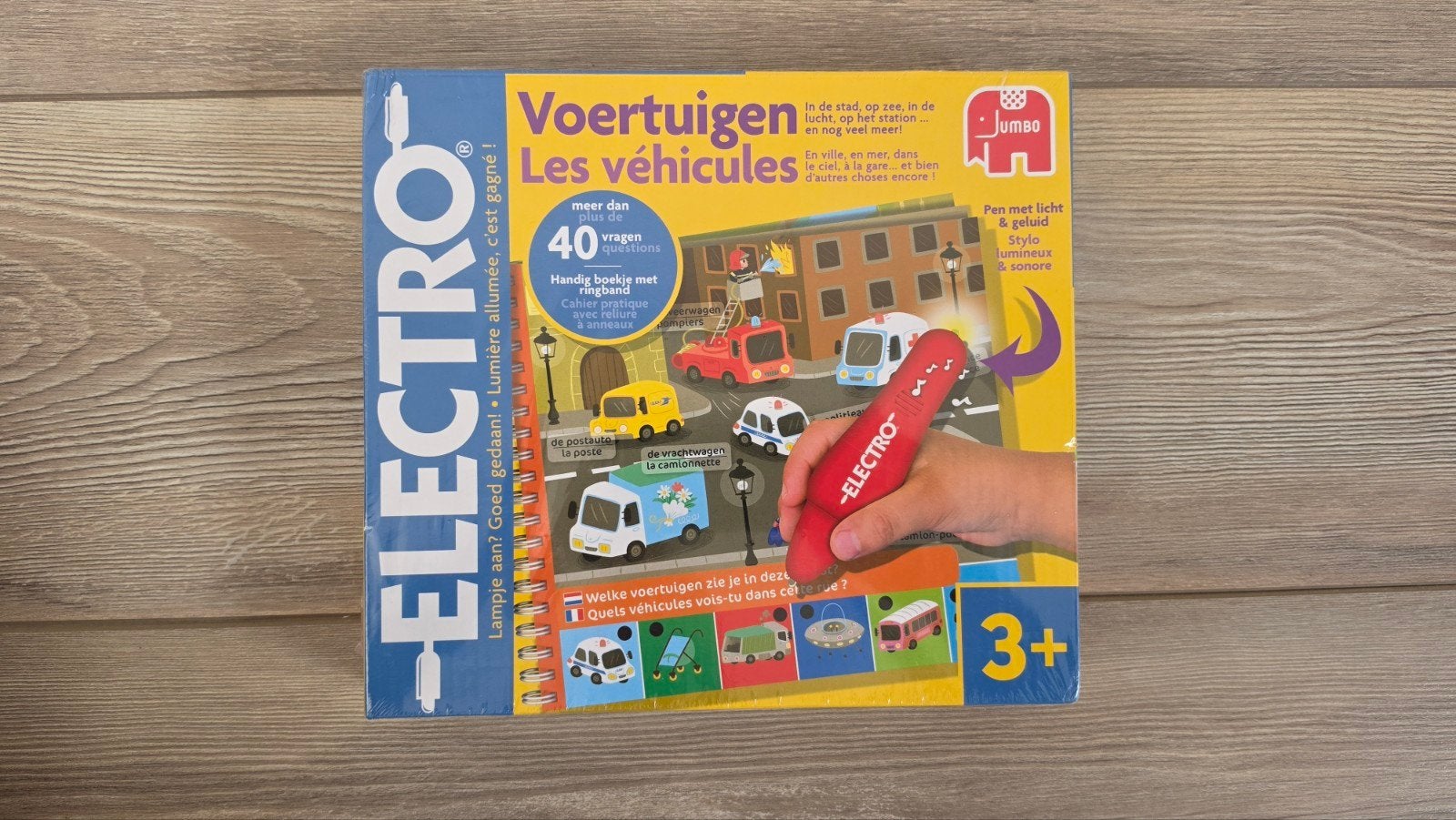 Jumbo Electro Voertuigen Educatief Spel 3+, Ophalen of Verzenden, Zo goed als nieuw, Elektronica, Met licht
