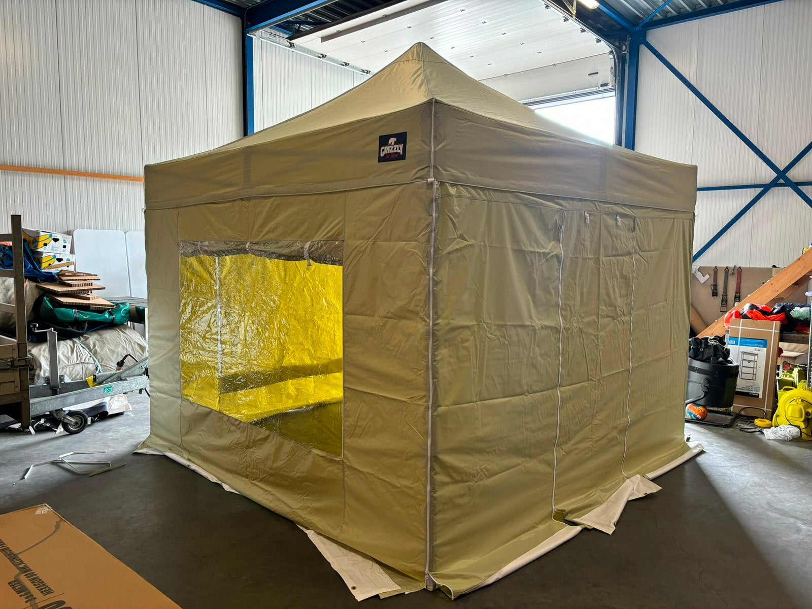 Grizzly ouddoor easy up party tent verhuur kwaliteit nieuw, Ophalen, Nieuw, Minder dan 5 meter