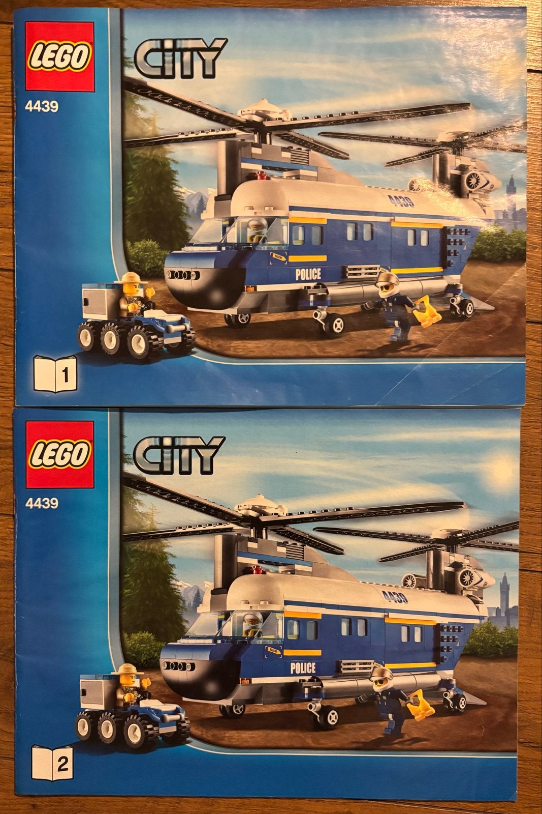 LEGO City 4439 Politiehelikopter - Compleet met minifiguren, Ophalen, Gebruikt