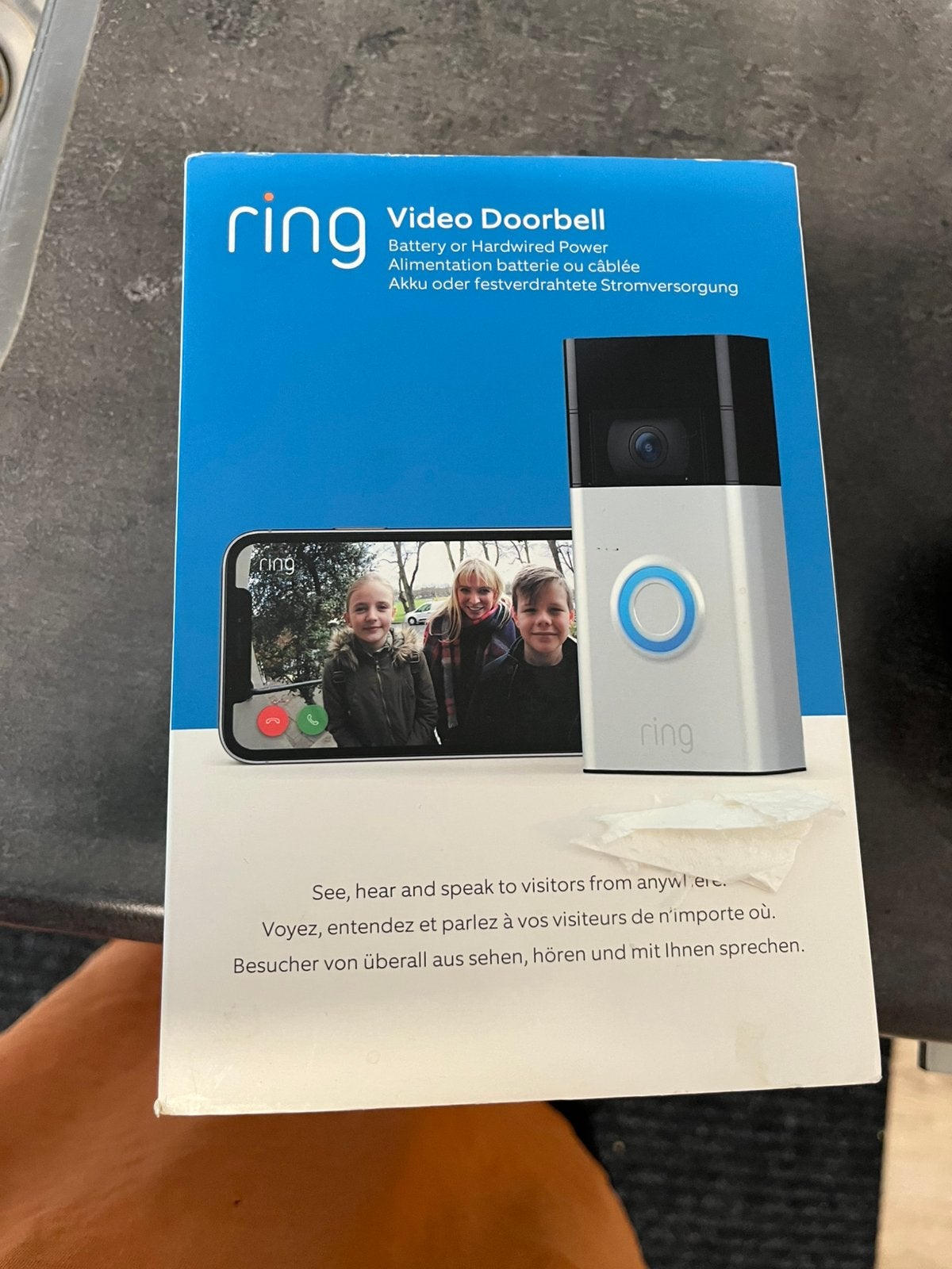 Ring deurbel, Ophalen of Verzenden, Zo goed als nieuw