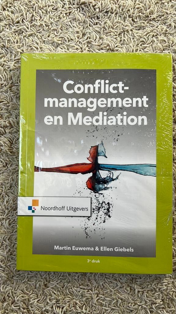 Martin Euwema - Conflictmanagement en mediation, Boeken, Martin Euwema; Ellen Giebels, Sociale wetenschap, Ophalen of Verzenden
